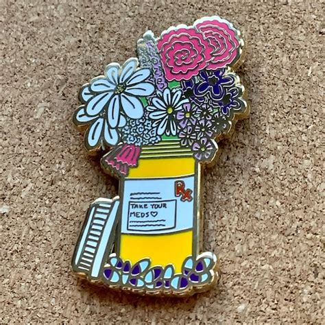 Chronic Illness Enamel Pin Etsy