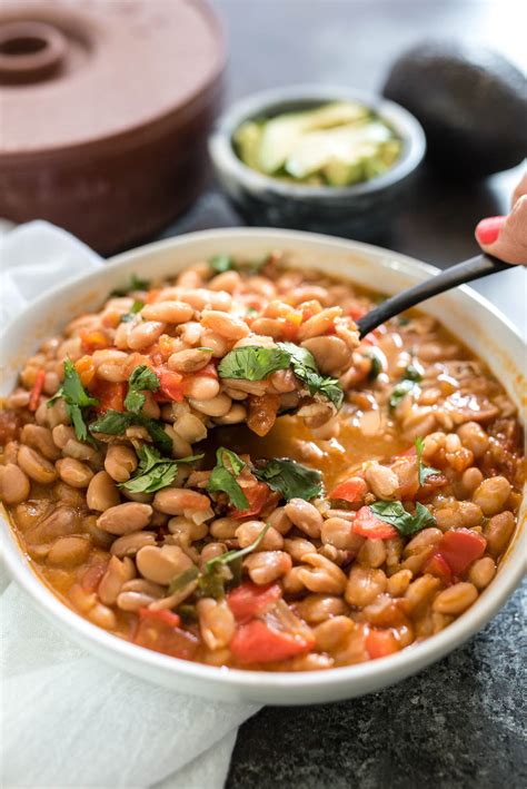 Instant Pot Borracho Beans {Mexican Style Pinto Beans} - Nutritious Eats