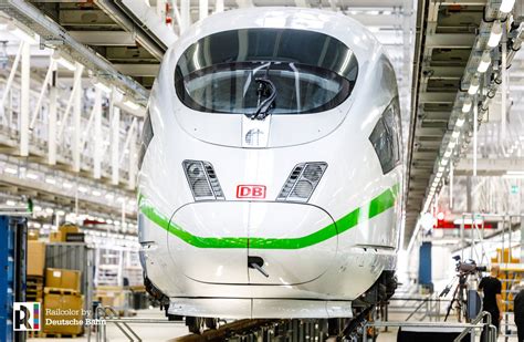 De Ice Trains Turn Green Updated Railcolor News Ice Zug Db