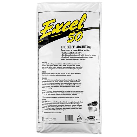 Scotwood Excel Calcium Chloride Pellets 50 Lb Bag Arrow Paper