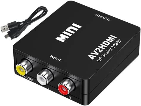 Amazon Ablewe Rca To Hdmi Av To Hdmi Converter P Mini Rca