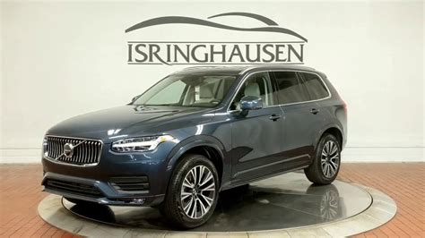 2020 Volvo Xc90 T5 Awd Momentum In Denim Blue Metallic 534462 Youtube