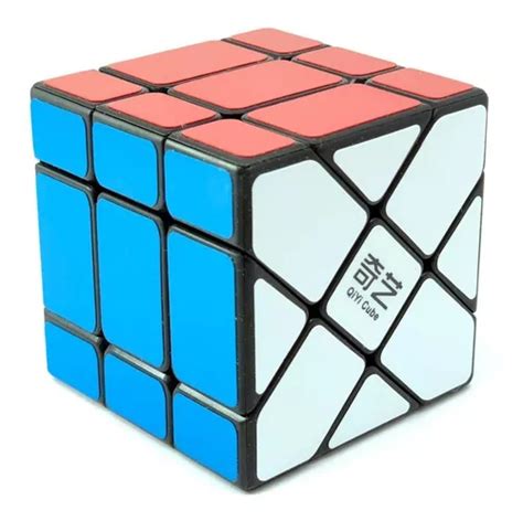 Cubo Rubik 3x3 Qiyi Fisher Stickerless Lubricado Color De La Estructura