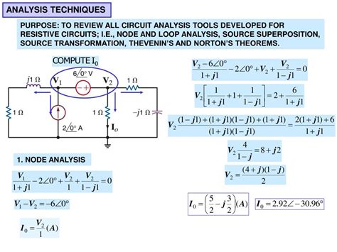 Ppt Ac Steady State Analysis Powerpoint Presentation Free Download