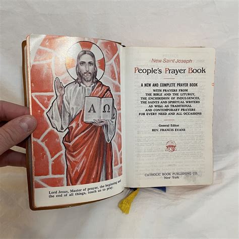 New Saint Joseph People S Prayer Book Catholic Book Publishing 1980