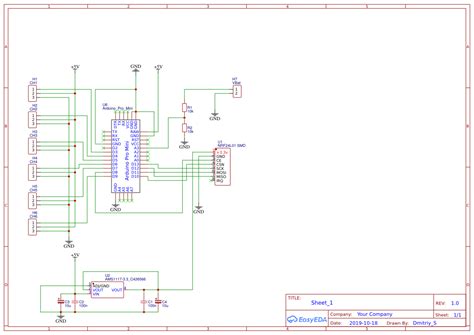 Rc Rx Arduino Nrf24 Smd Oshwlab