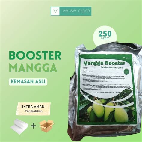 Jual Pupuk Organik Booster Pelebat Pemanis Buah Mangga Pupuk