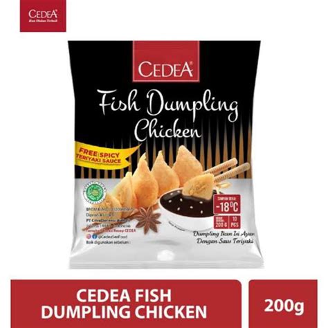 Jual Cedea Fish Dumpling Cheese 200 Gr Frozen Food Shopee Indonesia