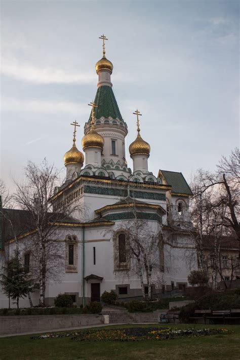 Russian Church in Sofia stock photo. Image of religion - 96713568