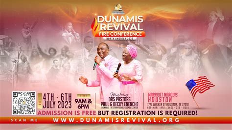 DUNAMIS NORTH AMERICA REVIVAL FIRE CONFERENCE 2023 YouTube