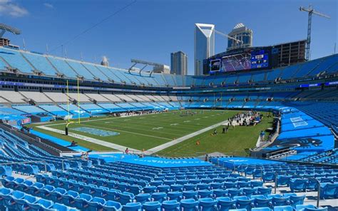 Download wallpapers Bank of America Stadium, inside view, Carolina Panthers stadium, NFL ...