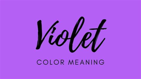 Violet Color Meaning and Symbolism (Delicacy & Creativity)