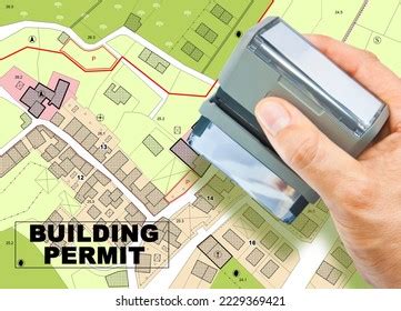 Imaginary General Urban Plan Cadastral Map Stock Photo 2229369421