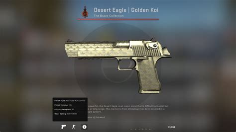 Desert Eagle Golden Koi Fn Csgo Skin Cs Go Wroc Aw Kup Teraz Na