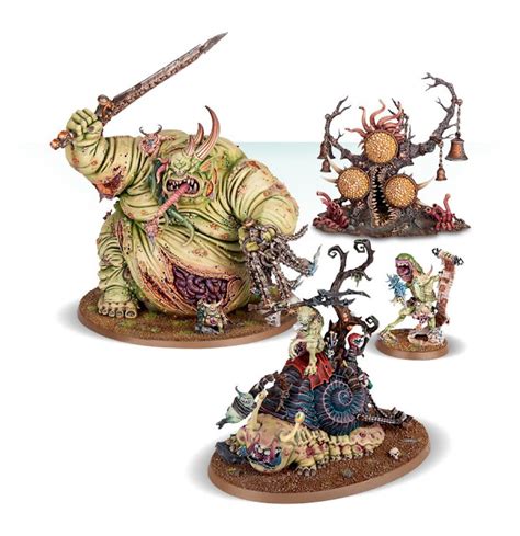 Wargame News And Terrain Element Games Discounted Warhammer Age Of Sigmar Nurgle Miniatures