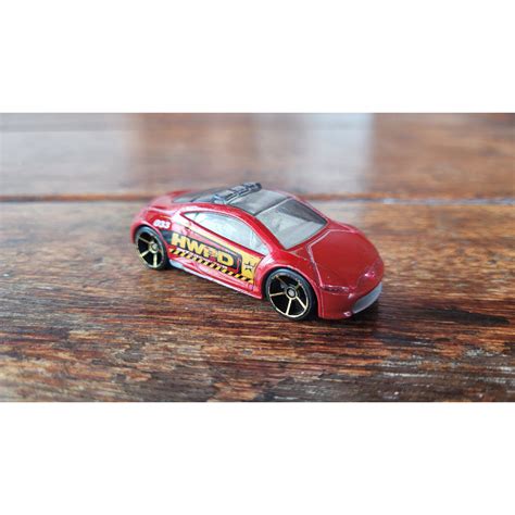 Hot Wheels Mitsubishi Eclipse Concept Car Vermelho Police Pursuit Pack Fora Da