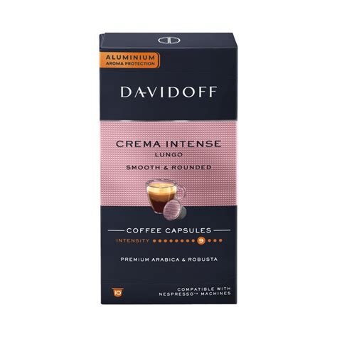 Kapsu Ki Do Ekspresu Davidoff Nespresso Crema Intense Lungo Szt