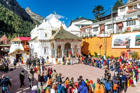 Gangotri Temple The Origin Of The River Ganges And Seat Of The Goddess