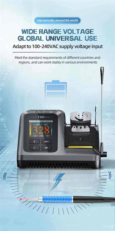 Aixun T320 Smart Precision Soldering Station With T245 210 Handle