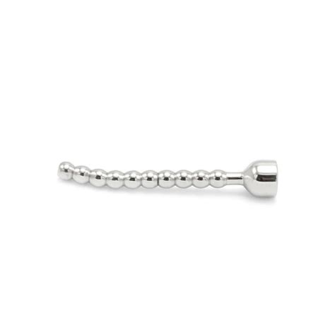 SONDA URETRALE RICURVA IN ACCIAIO SEX TOY SHOWER PLUG CURVED