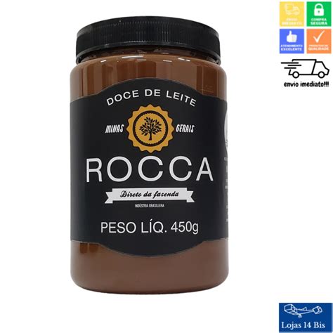 Doce De Leite Puro Tradicional Rocca G Sul De Minas Shopee Brasil