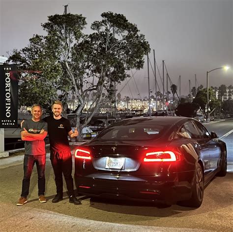 Ev Cannonball Record Shattered By Duo In Rented Tesla Model S