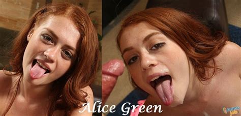 Before After Pornstars Facials Alice Green Porn Pic