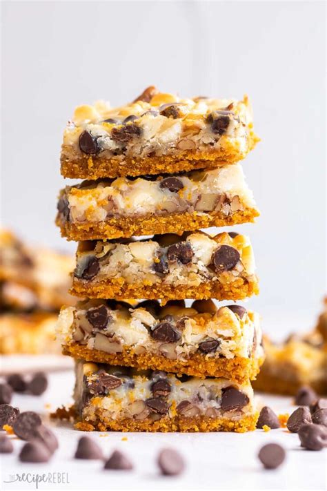 Seven Layer Magic Bars Recipe Video The Recipe Rebel