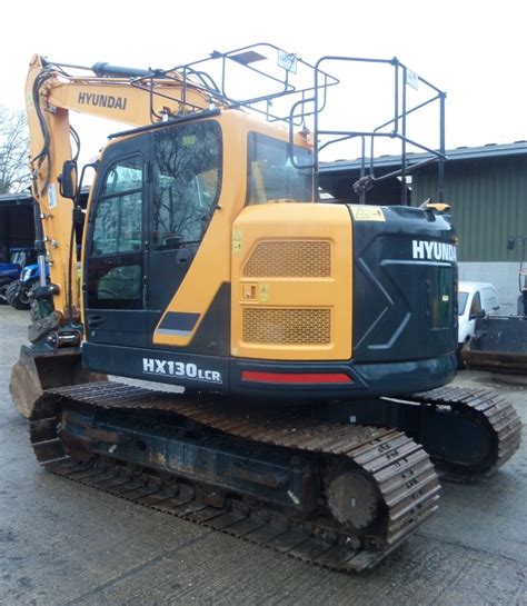 Digger Bidder 2018 Hyundai HX130LCR Excavator 13 Tonne