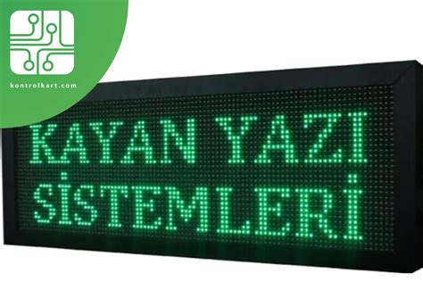 LED Tabela Kayan Yazı Kaç Watt Çeker KontrolKart