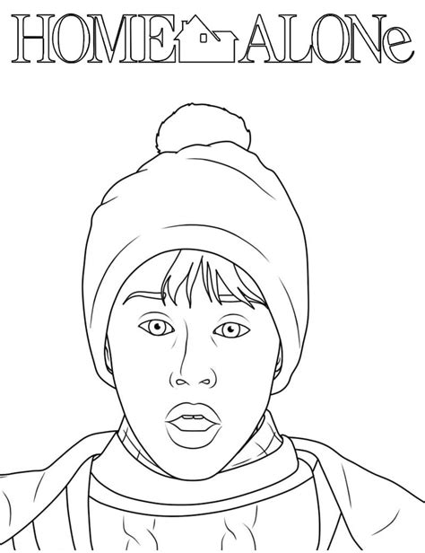 Home Alone Christmas Coloring Page Coloring Pages The Best Porn Website