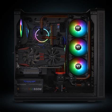 Thermaltake Pure Plus Rgb Radiator Fan Tt Premium Edition