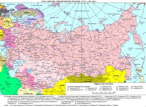 15 Soviet Unions In Russia Map Map
