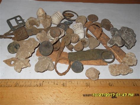 Trans Mississippi Civil War Metal Detecting Finds Antique Price Guide Details Page