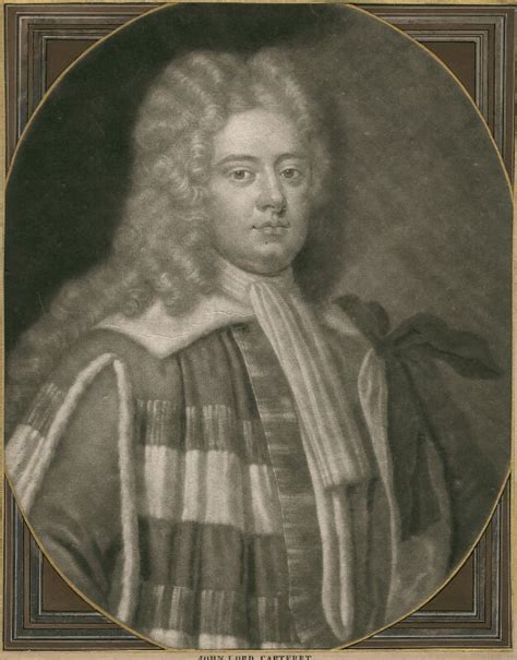 Npg D2479 John Carteret 2nd Earl Granville When Baron Carteret