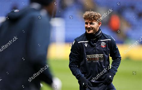 Kieran Sadlier Bolton Wanderers During Warm Editorial Stock Photo