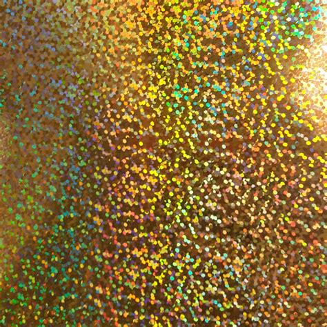 Gold Holographic Sparkles Foil 12x12 Cardstock American Crafts