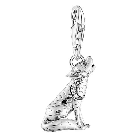 Pendentif As We Enjoy Loup Argent 2054 643 21 Thomas Sabo Ocarat