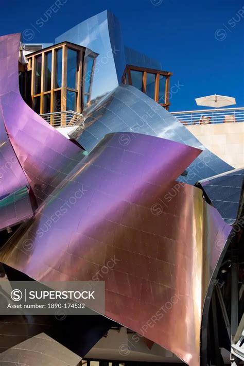 Hotel Marques De Riscal Bodega Futuristic Design By Architect Frank O