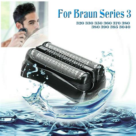 Hatiss Braun Replacement Shaver Foil Head For Series 3 32b 310s 320s 340s Mens Razor