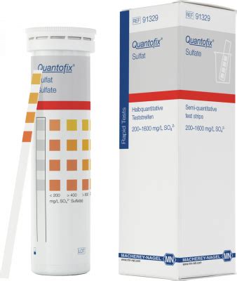 Semi Quantitative Test Strips Quantofix Macherey Nagel