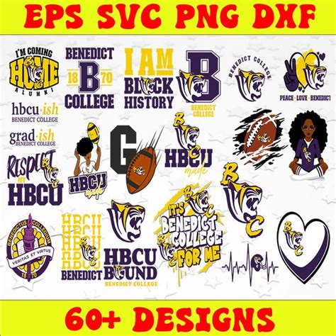 Bundle 22 Files Benedict College Football Team Svg, Benedict - Inspire Uplift