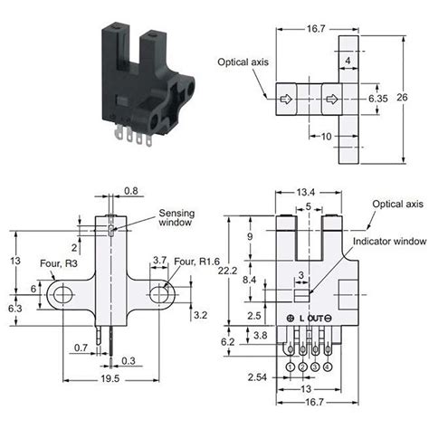 Ee Sx675 Wr 1m Photoelectric Sensors Omron Power Motion Online