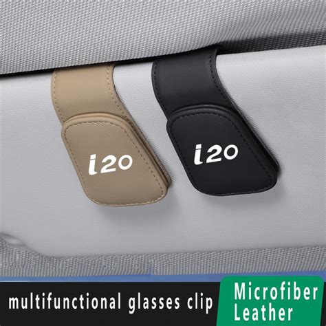 Car Eyeglass Holder Glasses Storage Clip For Hyundai I20 Auto