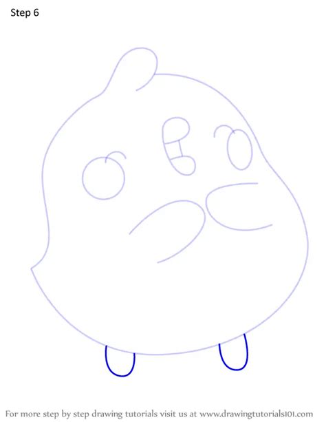 How To Draw Piu Piu From Molang Molang Step By Step