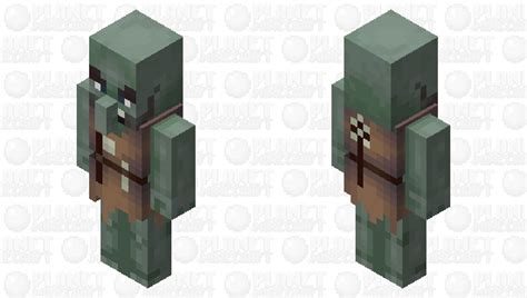 Caveman Pillager Minecraft Mob Skin