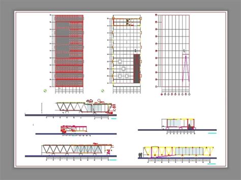 Dettaglio Costruttivo Copertura In Policarbonato In Autocad Libreria Cad