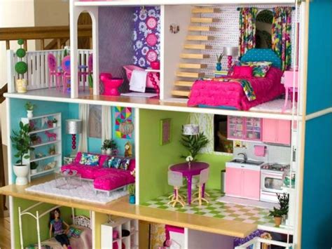 Easy Barbie Doll House Plans Diy Dollhouse My Diys Pinterest Diy