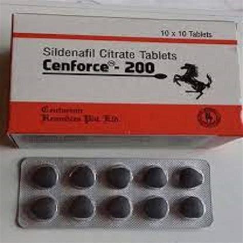 Cenforce Mg Sildenafil Citrate Tablet At Rs Strip Of Tablets