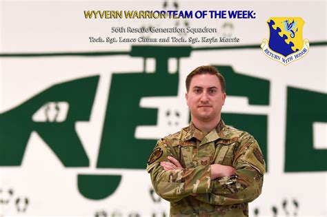 Wyvern Warrior Team Of The Week Th Rgs Aviano Air Base Display